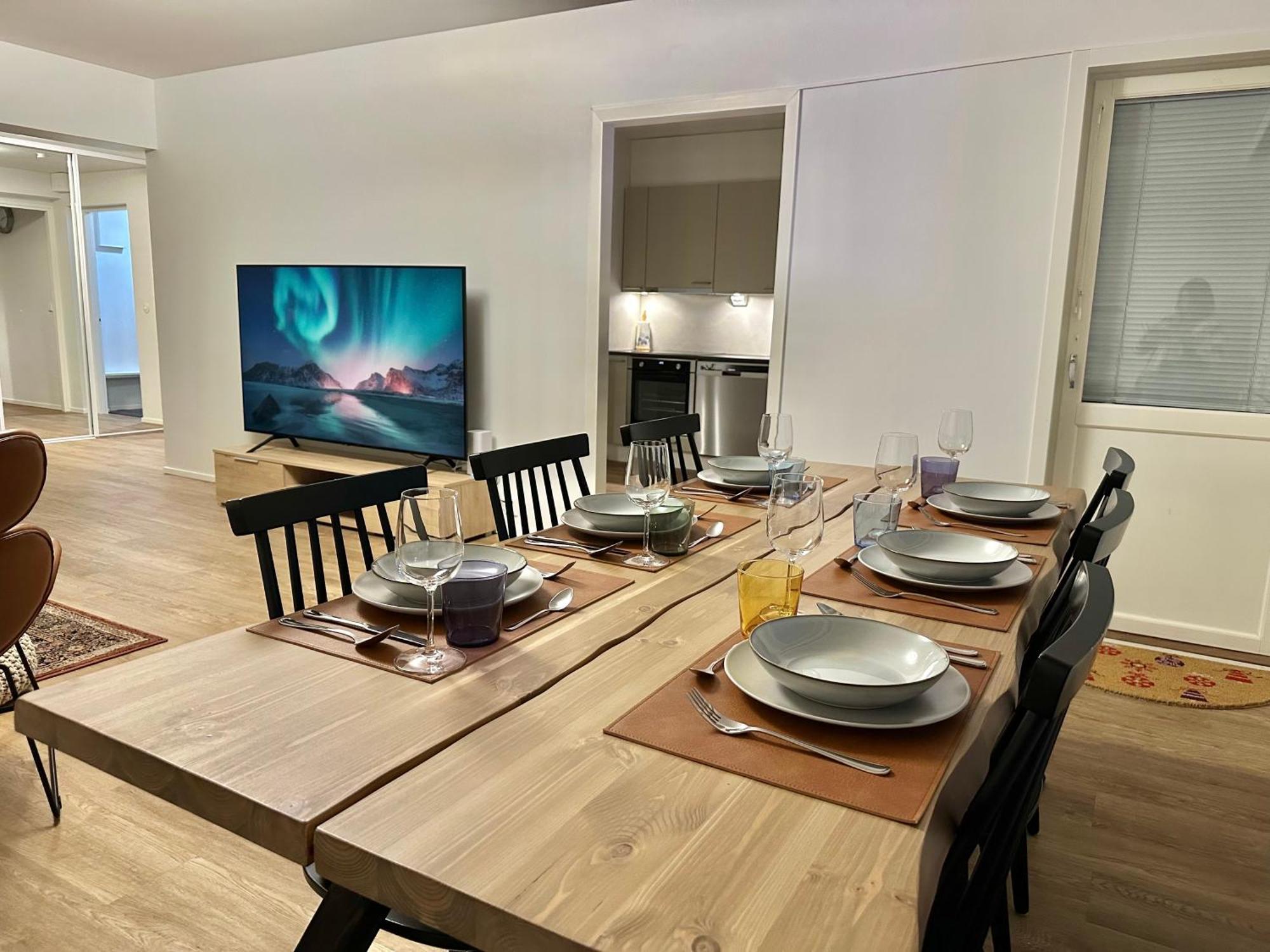Aurora City View Suite Рованиеми Экстерьер фото