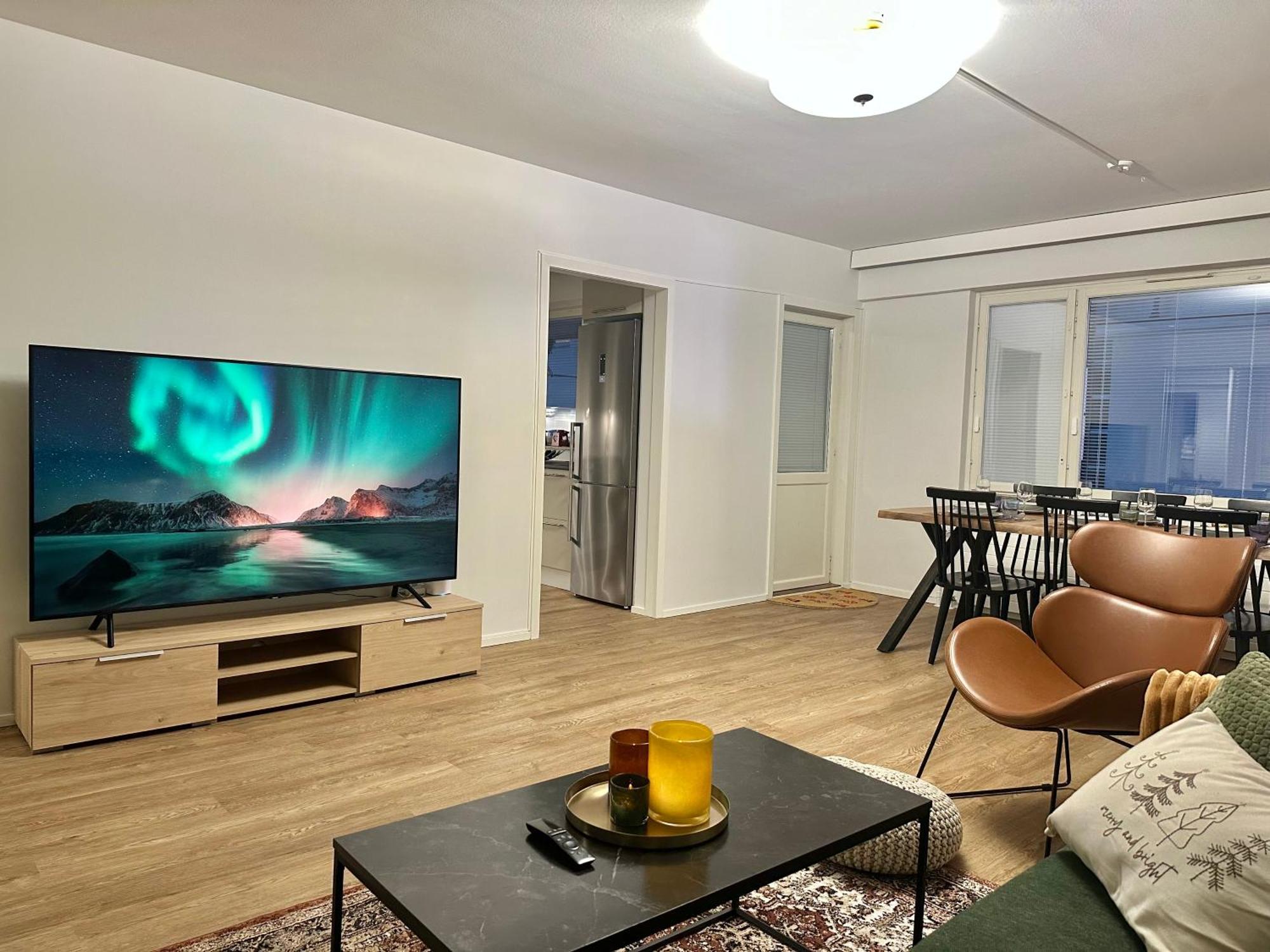 Aurora City View Suite Рованиеми Экстерьер фото